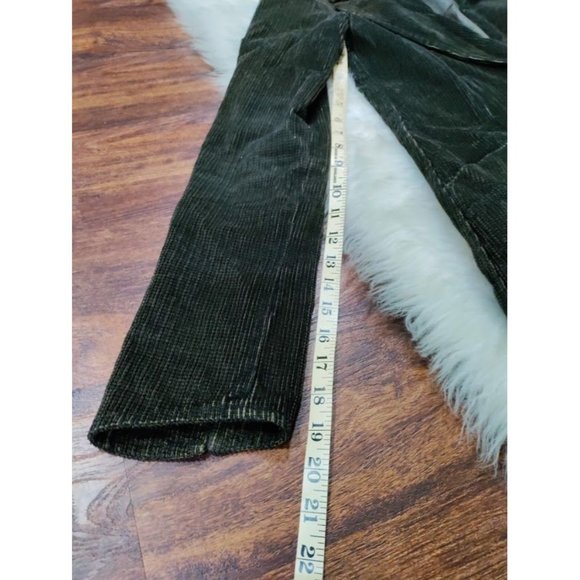 ZARA TRF Corduroy Blazer Jacket High-Low Jacket L /M - Picture 12 of 12